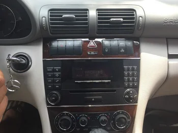 Android 10 Auto Multimedia Player Autoradio GPS For Mercedes Benz C-Klase W203/CLC W203/CLK W209 Radio Navigācija, Stereo BT