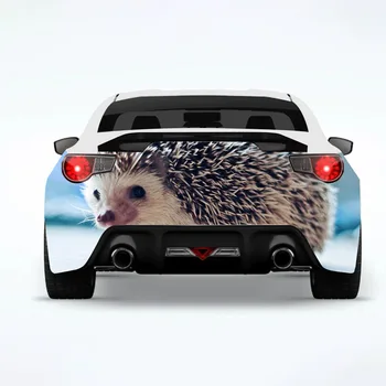 Ezis dzīvnieku Auto uzlīmes aizmugurējā automašīnas aizmugures izskatu modifikācija pasūtījuma dekoratīvās modelis iepakojuma uzlīmes